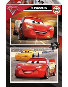 Παιδικο Παζλ 2x48pcs Disney Pixar Cars Educa - 17177 Educa Παιδικά Puzzle