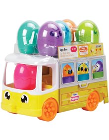 Λεωφορειο Με Αυγουλακια Tomy Toomies - 1000-73098 Tomy Toomies Παιχνίδια Δραστηριοτήτων