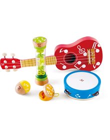 Ξυλινο Σετ Mini Band | Hape - E0339C Hape Μουσικά Όργανα
