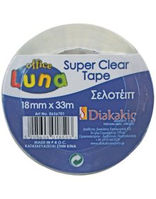 Σελοτεϊπ Super Clear | Luna - 000656702 Luna Κόλλες | Κολλητικές Ταινίες