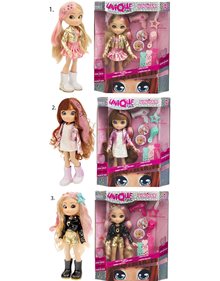 Κουκλα Unique Eyes Wow Hair 3 Σχεδια - MYM08000 Giochi Preziosi Κούκλες