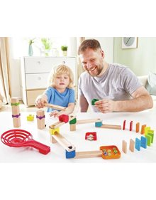 Ξυλινη Κατασκευη Crazy Rollers Stack Track - E1102 Hape Τουβλάκια