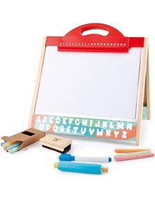 Ξυλινος Πινακας Hape Early Explorer Store & Go Easel - E1062 Hape Σχολικοί Πίνακες