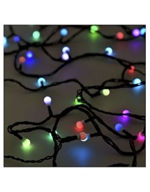 60 Λαμπάκια LED Μπάλες (6m) - Multi Pastel (Επεκτάσιμα) - 55499 Alexandros Iliadis Χριστουγεννιάτικα Λαμπάκια