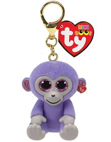 Ty Mini Boos Κλιπ Μαϊμουδακι Μωβ - 1607-25070 As Company Λούτρινα