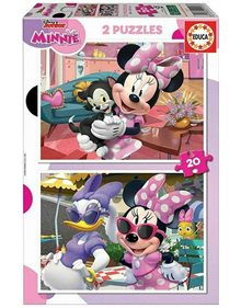Παιδικο Παζλ 2x20pcs Disney Junior Minnie Educa - 19297 Educa Παιδικά Puzzle