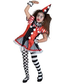 Αποκριάτικη Παιδική Στολή Fancy Harlequin - 177 Clown Republic Αποκριάτικες Στολές Για Κορίτσια