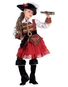 Αποκριάτικη Παιδική Στολή Πειρατίνα Των 7 Θησαυρών - 677 Clown Republic Αποκριάτικες Στολές Για Κορίτσια