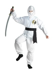 Αποκριάτικη Παιδική Στολή White Ninja - 894 Clown Republic Αποκριάτικες Στολές Για Αγόρια