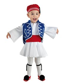 Παραδοσιακή Στολή Μωρού Εύζωνας - 899 Clown Republic Παραδοσιακές Στολές