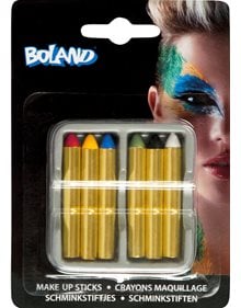Αποκριάτικό Σετ 6 Μολυβια Μακιγιάζ Boland - 345060 Boland Αποκριάτικα Αξεσουάρ