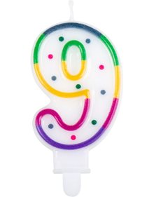 Κερί Γενεθλίων #9 | Boland - 571331069 Boland Κεράκια