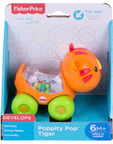 Fisher-Price Οχηματάκια Poppity Pop Τίγρης - CMV97 Fisher Price Παιχνίδια Δραστηριοτήτων