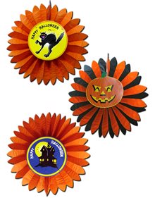 Γιρλάντα Halloween 60εκ Σε 3 Σχέδια - 57171343 Clown Republic Διακόσμηση