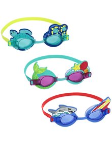 Γυαλάκια Θαλάσσης AquaPals Σε 3 Σχέδια Bestway - 21080 Bestway Γυαλάκια Κολύμβησης