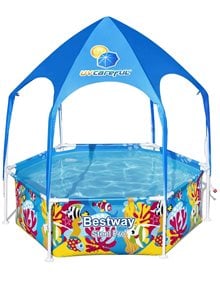 Πισινα Steel Pro Splash In Shade Bestway - 5618T Bestway Καλοκαιρινά Είδη