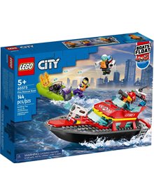 Lego City Fire Rescue Boat - 60373 Lego Lego