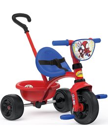 Τρικυκλο Ποδηλατακι Smoby Marvel Spidey Be Fun - 740337 Smoby Τρίκυκλα Ποδήλατα