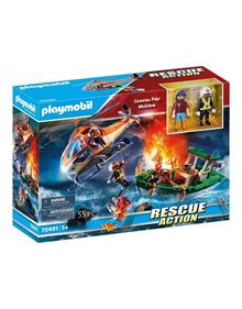 Playmobil Επιχειρηση Πυροσβεστικης Διασωση Στη Θαλασσα - 70491 Playmobil Playmobil