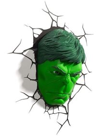 3D Φωτιστικό Hulk Face - Marvel | The Source - 75193 The Source Παιδικά Φωτιστικά