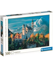 Παζλ 500pcs Κάστρο Neuschwanstein - HQ Collection | Clementoni - 1220-35146 Clementoni Puzzle Ενηλίκων