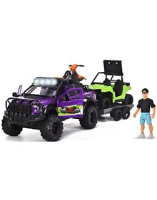 Φορτηγό 4x4 Με Τρέιλερ & 2 Οχήματα - 203837019 Dickie Toys Οχήματα