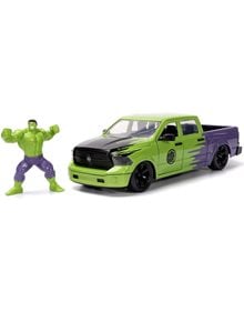 Φιγούρα Marvel Hulk & Φορτηγό 2014 Ram 1500 1:24 - 253225029 Jada Φιγούρες Δράσης