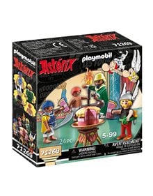 Playmobil Asterix: Η Δηλητηριασμενη Τουρτα Του Πυραμιδονις - 71269 Playmobil Playmobil