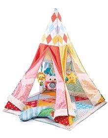 Παιδική Πολύχρωμη Σκηνή & Βρεφικό Γυμναστήριο 2 Σε 1 - 70732050 BlablaToys D.I Σκηνές