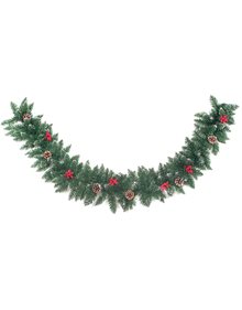 Χριστουγεννιάτικη Γιρλάντα Με Μούρα & Κουκουνάρια 180εκ - 98339 V. Christakopoulos Χριστουγεννιάτικα Στολίδια