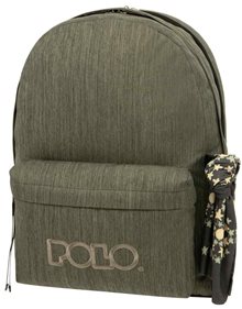 Polo Σακιδιο Original Double Scarf Μολυβι 2023 - 9012352800O/S Polo Τσάντες Γυμνασίου | Λυκείου