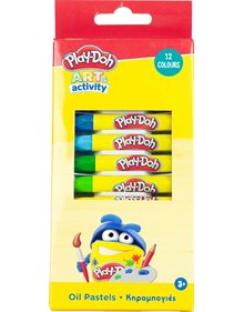 Play-Doh Σετ Κηρομπογιες 12τμχ - 320-30000 GIM Ξυλομπογιές