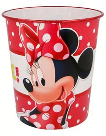 Πλαστικο Καλαθι Γραφειου Minnie Mouse Mad About Shopping - 530-02288 Stor Παιδικό Δωμάτιο - Διακόσμηση