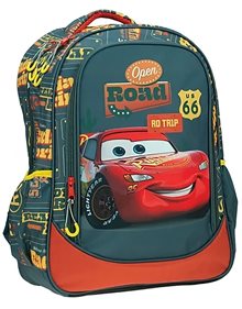 Σακιδιο Δημοτικου Οβαλ Cars On The Road 2023 - 341-35031 GIM Τσάντες Δημοτικού
