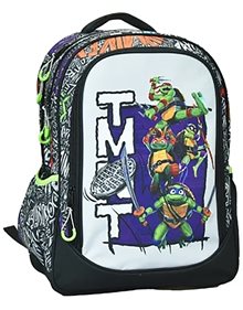 Σακιδιο Δημοτικου Οβαλ Ninja Turtles Gim 2023 - 334-26031 GIM Τσάντες Δημοτικού