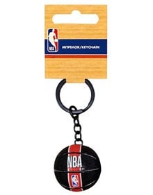 Μπρελοκ 3D Μπαλα NBA Μαυρη - 558-50512 Back Me Up Φιγούρες Δράσης