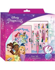 Ημερολόγιο Σετ Disney Princess Με Αξεσουάρ - 000563598 Diakakis Τετράδια