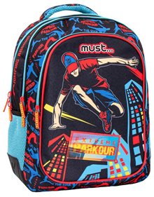 Σακιδιο Πλατης Δημοτικου Extreme Parkour 2023 - 585015 Must Τσάντες Δημοτικού