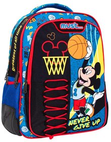 Σακιδιο Δημοτικου Mickey Mouse Never Give Up 2023 - 563421 Must Τσάντες Δημοτικού