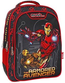 Σακιδιο Πλατης Δημοτικου Avengers Iron Man 2023 - 506084 Must Τσάντες Δημοτικού