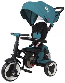 Ποδηλατο Τρικυκλο Rito Eva Plus Πετρολ - 01-1212041-03 QPlay Τρίκυκλα Ποδήλατα