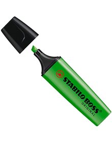 Μαρκαδορος Stabilo Boss Υπογραμμισης Πρασινο - 128070133 Stabilo Μαρκαδόροι
