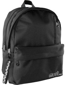 Σακιδιο Πλατης Monochrome Rpet Μαύρο - 000579735 Must Τσάντες Γυμνασίου | Λυκείου
