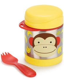 Δοχειο Φαγητου Ανοξειδωτο Skip Hop Zoo Monkey 2023 - 252376 Skip Hop Τσάντες και Δοχεία Φαγητού