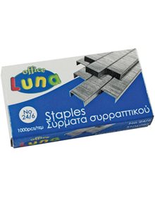 Συρματα Συρραπτικου 2000Τμχ Νο24/6 - 000602307 Luna Συρραπτικά