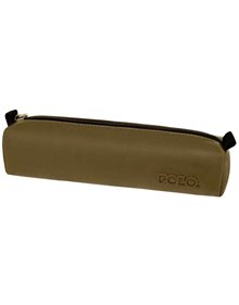 Polo Κασετίνα Roll Vinyl Λαδί - 9370086600 Polo Σχολικές Κασετίνες