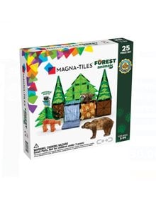 Μαγνητικό Παιχνίδι Forest Animals 25τμχ | Magna Tiles - 22225 Magna Tiles Κατασκευές
