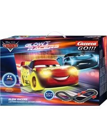 Αυτοκινητόδρομος Carrera Go Set Disney Cars Glow Racers - 20063521 Carrera Μπαταρίας