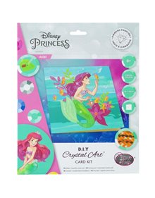 Ευχετήρια κάρτα Crystal Art Ariel 18X18εκ | Craft Buddy - DNY803 Craft Buddy Χειροτεχνίες