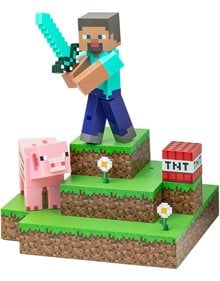 Φωτιστικό Φιγούρα Minecraft: Steve Diorama | Paladone - PP9463MCF Paladone Paladone